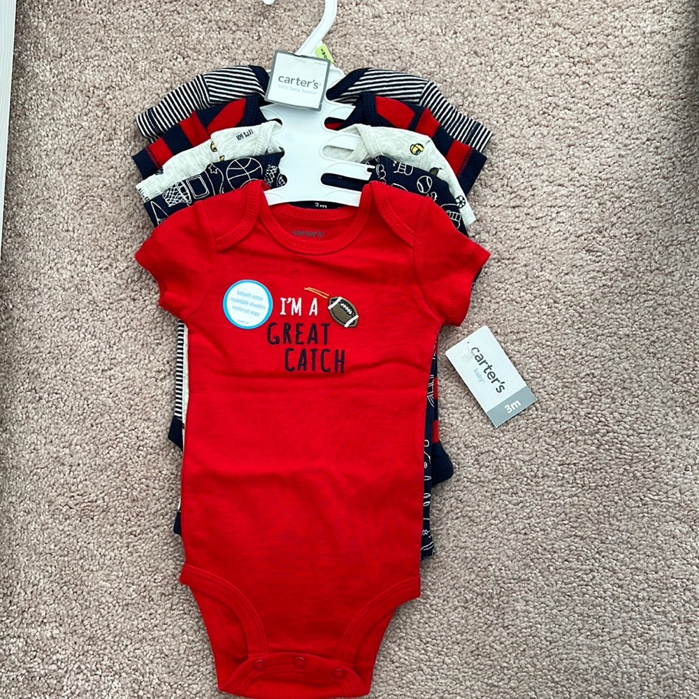 Brand New 3m Boys Onsies